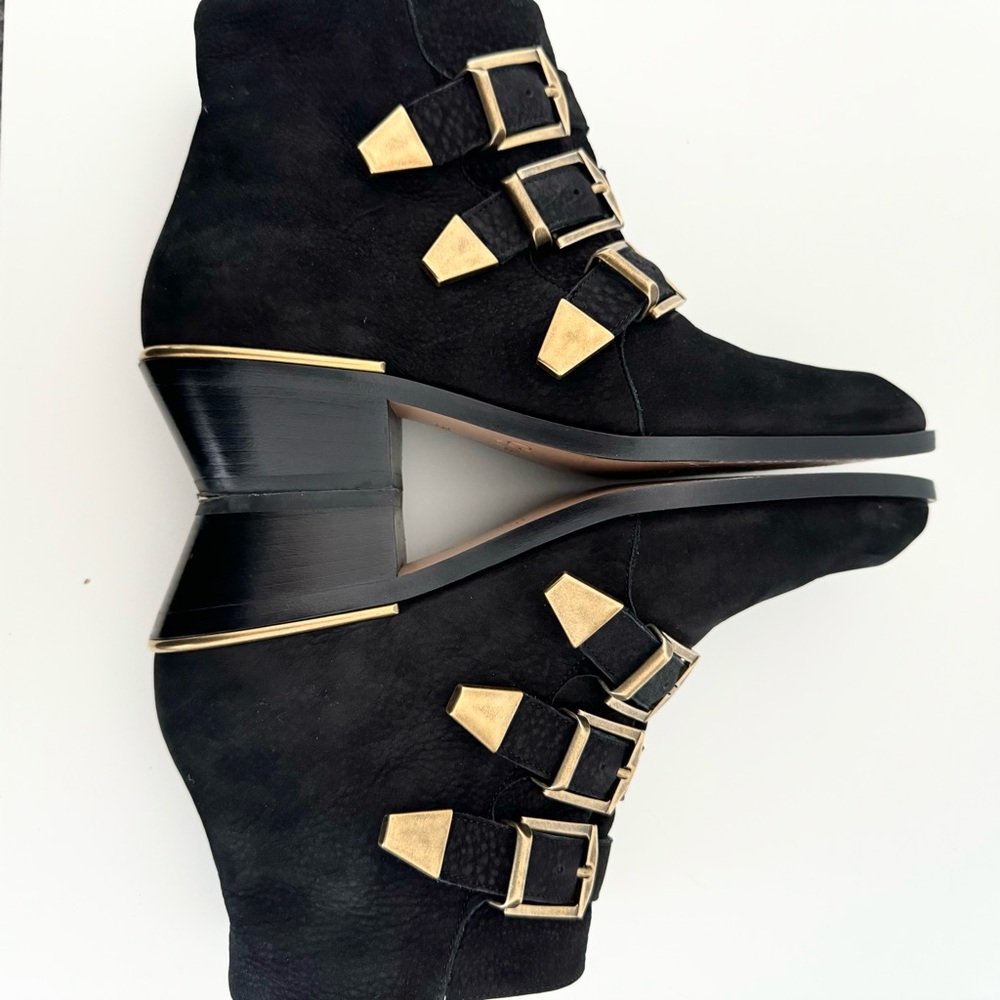 Chloe Susanna Nubuck Ankle Boots 36 - Picture 8 of 10